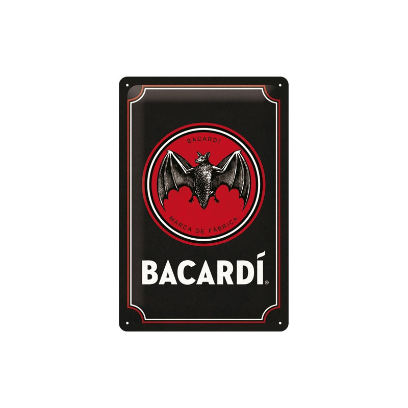 Bacardi Blechschild - Nostalgic-Art