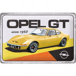 Opel GT Blechschild -...