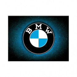 BMW Magnet mit Logo - Nostalgic-Art