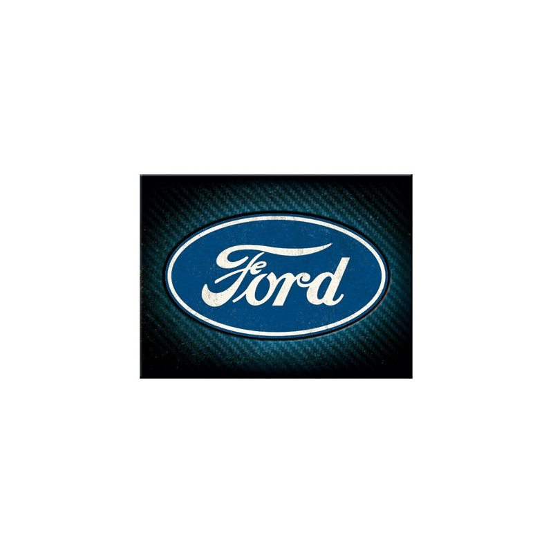 Ford Magnet mit Logo - Nostalgic-Art