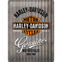 Harley-Davidson Blechschild Metal Wall - Nostalgic-Art