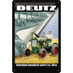 Deutz Traktor Blechschild - Nostagic-Art (01)