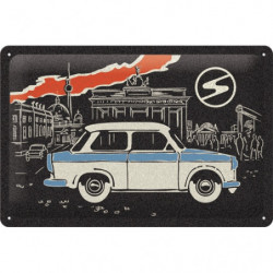 Trabant Blechschild - Nostalgic-Art