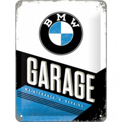 BMW Blechschild Garage - Nostalgic-Art