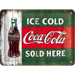 Coca Cola Blechschild Ice...