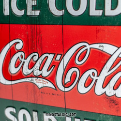Coca Cola Blechschild Ice Cold - Nostalgic-Art
