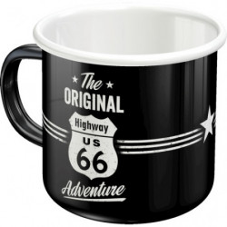 Route 66 Emaille-Becher -...