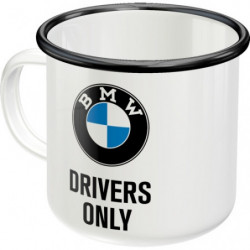 BMW Emaill-Becher Drivers Only - Nostalgic-Art