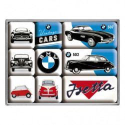 BMW Magnet-Set Cars - Nostalgic-Art