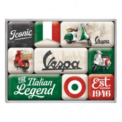 Vespa Magnet-Set - Nostalgic-Art