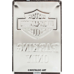 Harley-Davidson Blechschild Parking Only (01) - Nostalgic-Art