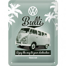 VW Blechschild Bulli Retro - Nostalgic-Art