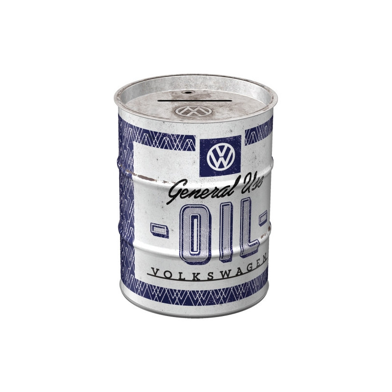 VW Spardose Ölfass General Use Oil - Nostalgic-Art VW Spardose Ölfass General Use Oil - Nostalgic-Art