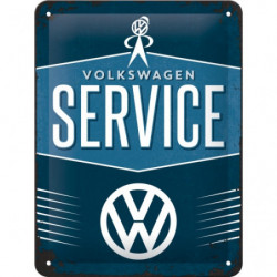 VW Blechschild Service - Nostalgic-Art