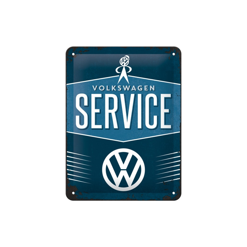 VW Blechschild Service - Nostalgic-Art