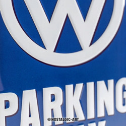 VW Blechschild Parking Only - Nostalgic-Art