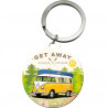 VW Schlüsselanhänger Bulli Let's Get Away - Nostalgic-Art