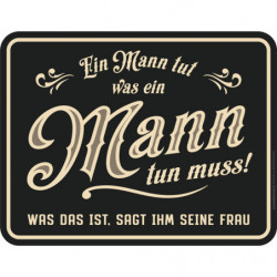 Kühlschrankmagnet Ein Mann...