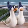 Möwe Hinnerk mit Pudelmütze maritime Dekoration