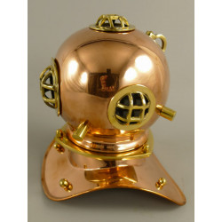 Taucherhelm Kupfer 20 cm