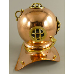 Taucherhelm Kupfer 20 cm