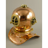 Taucherhelm Kupfer 20 cm