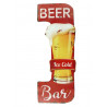 Blechschild Beer Bar