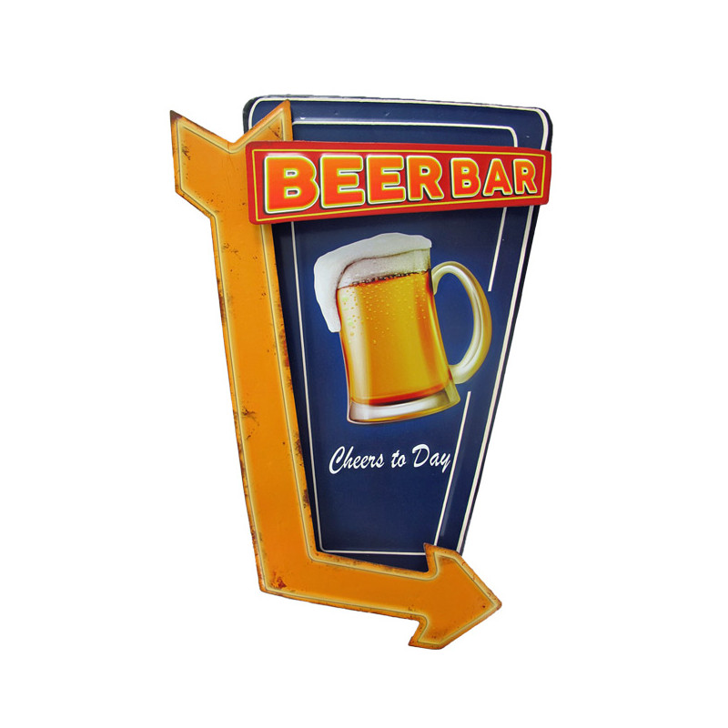 Blechschild Beer Bar (006)