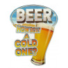 Blechschild Beer Cold One