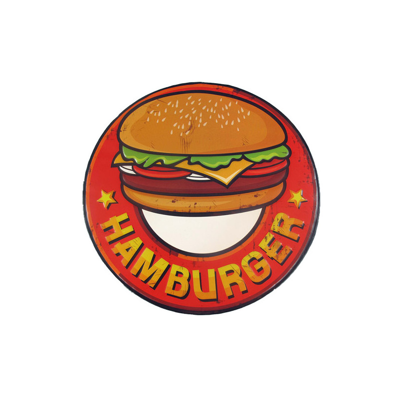 Blechschild Hamburger