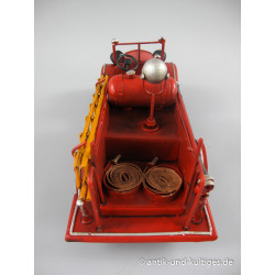 Feuerwehrauto Oldtimer Blechmodell 25 cm