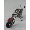 Motorrad Chopper Blechmodell 48 cm