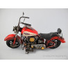 Motorrad Motor Cycle rot Blechmodell 36 cm