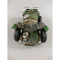 Cabrio grün Blechauto Blechmodell 33 cm