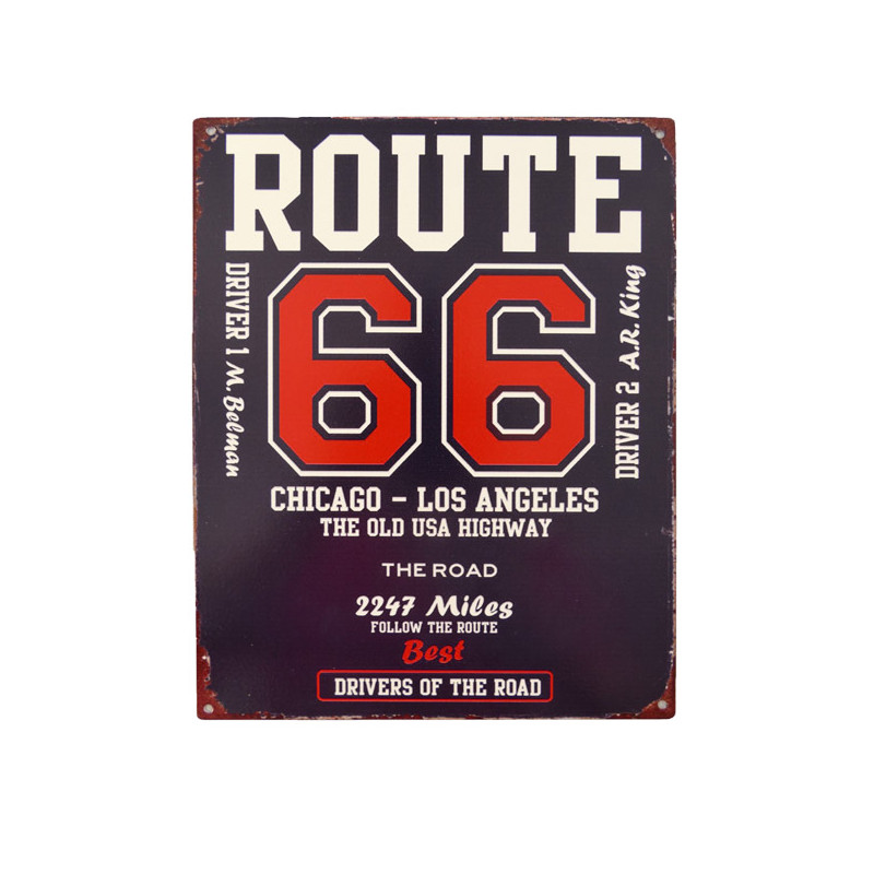 Blechschild Route 66 - A38