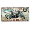Blechschild Motorbike