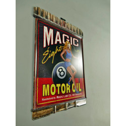 Blechschild Magic 8 Motor Oil