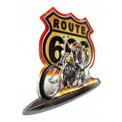 Blechschild Route 66...