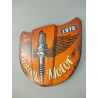 Blechschild Motorhaube Custom Motor