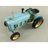 Traktor blau Blechmodell 26 cm