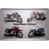 Blechschild Motorrad MZ Zschopau