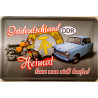 Blechschild Ostdeutschland Heimat kann man nicht kaufen