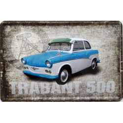 Blechschild Trabant 500