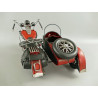 Motorrad mit Beiwagen Blechmodell 36 cm