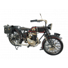 Motorrad schwarz Blechmodell ca. 28 cm
