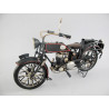 Motorrad schwarz Blechmodell ca. 28 cm