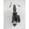 Motorrad schwarz Blechmodell ca. 28 cm
