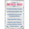 Blechschild Arbeitsplatz-Regeln