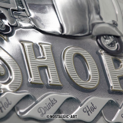Ape Coffee Shop Blechschild - Nostalgic-Art