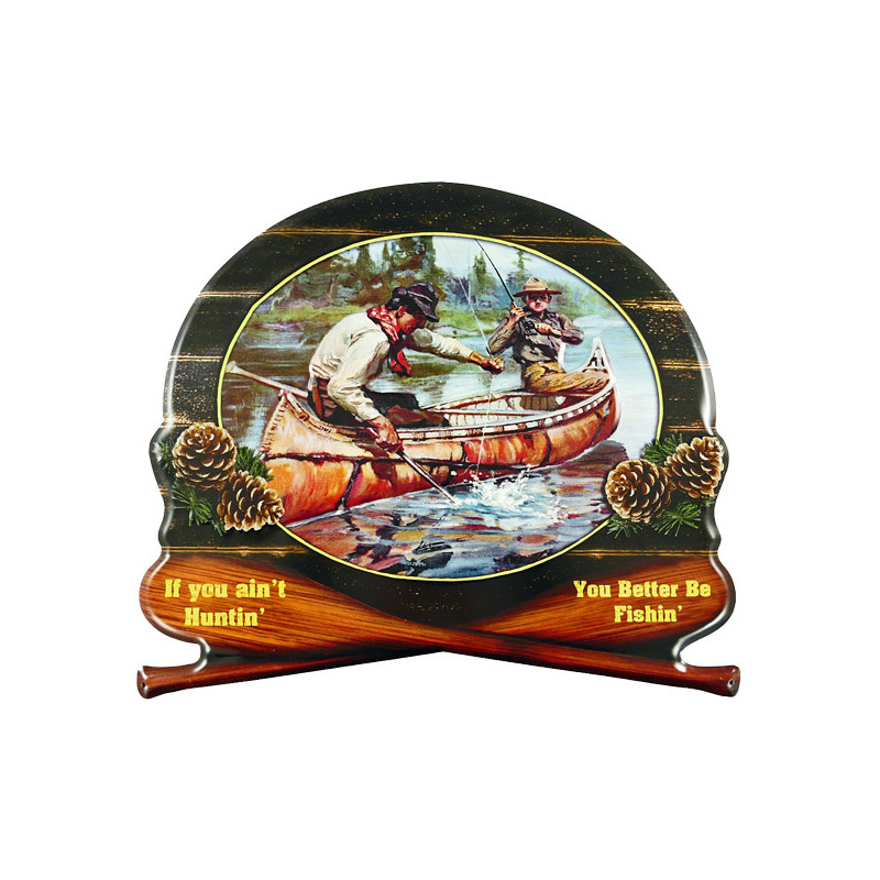 Blechschild Be Fishin Angeln Blechschild Be Fishin Angeln